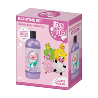 Fun In The Tub 500ml Bubble Bath With Bath Cap Piggy