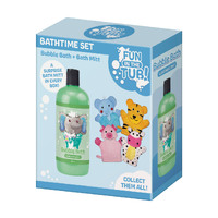 Fun In The Tub 500ml Bubble Bath With Bath Mitt Elephant