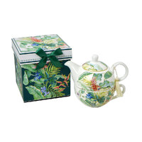 Botanical Garden Tea Pot For One Gift Set