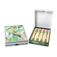 Cake Fork 4 Piece Gift Set Botanical Garden