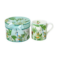 Coffee Tea Mug Gift Rainforrest And Birds Design