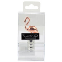 Curtis & Wade Tropical Bottle Stopper Rose Gold Flamingo Shaped