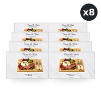 Curtis & Wade Cheese Set 3 Piece Pack of 8