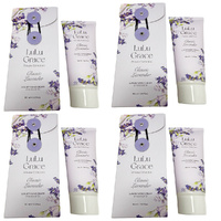 Lulu Grace Lavender Hand Cream 90ml 4 Pack Moisturising Hand Cream