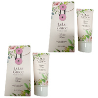 Lulu Grace Rose Hand Cream 90ml Duo Pack of 2