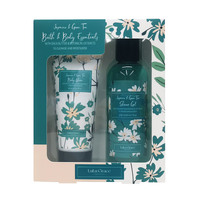 Lulu Grace Jasmine and Green Tea 200ml Shower Gel and 90ml Body Lotion Gift Set