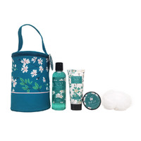 Lulu Grace Gift Set Jasmine & Green Tea Bag, Shower Gel, Body Lotion & Bath Salt
