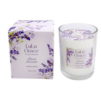 Lulu Grace Lavender Scented Boxed Candle 200gm