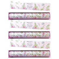 Lulu Grace Rose Drawer Liners Pack of 6 x 3 Set Scented Paper Sheets