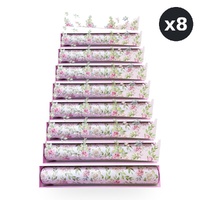 Lulu Grace Rose Scented Drawer Liners Pack Of 6 Perfect For Fresh Drawers Bundle of 8