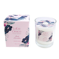 Lulu Grace Pink Paradise Scented Boxed Candle 200g