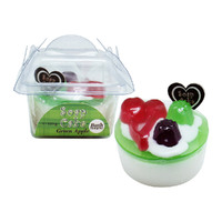 Novelty Green Apple Cake style Soap 115g