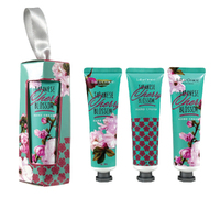 Lulu Grace Cherry Blossom Hand Cream Gift Set 3 x 30ml