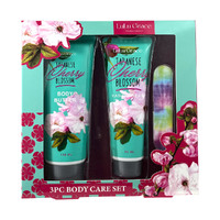 Lulu Grace Cherry Blossom 3 Piece Gift Set Body Butter, Hand Cream, Nail File