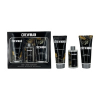 Crewman Mens Shampoo 200ml Conditioner 200ml Shower Gel 200ml Body Care Gift Set