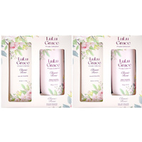 Lulu Grace Rose 2x Gift Set 50ml EDT Spray & Talc Free Body Powder 50g
