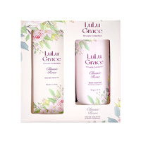 Lulu Grace Rose Gift Set 50ml EDT Spray & Talc Free Body Powder 50gm