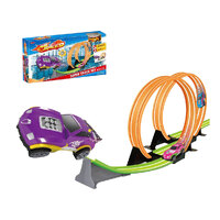 High Speed Multi Loop Kids Toy Car Track Set
