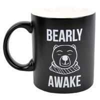 Barely "Bearly" Awake Novelty Mug