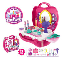 Fashion 21pc Playset Dresser For Kids Imaginary Play