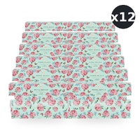 Peony Petals Scented Drawer Liners 6 Sheets Floral Fragrance 420x585mm Bundle of 12