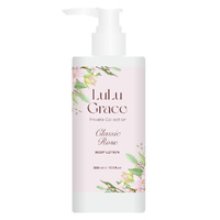 Lulu Grace Rose Body Lotion 300ml Luxury Skincare Pump Bottle