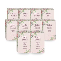Lulu Grace Private Collection Classic Rose Luxury Soap Bar 100g Pack of 10