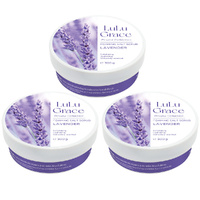 Lulu Grace Lavender Foaming Salt Body Scrub 300g Pack of 3