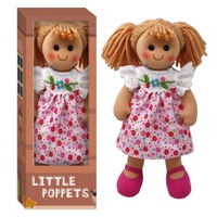 Little Poppets Rag Doll Rosy 30cm