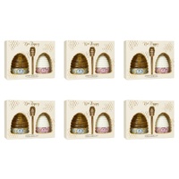 Lulu Grace Bee Happy Hand Wash & Hand Lotion 310mL Gift Set 3pc with Honey Dipper Bundle of 6
