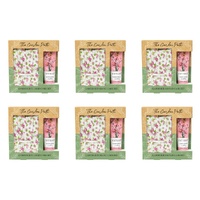 Lulu Grace The Garden Path Gardener's Hand Care Gift Set Gardening Gloves & Hand Cream 130mL Bundle of 6