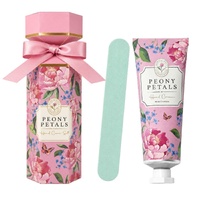 Lulu Grace Peony Petals Hand Cream & Nail File 60mL