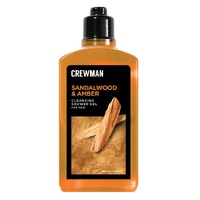 Crewman Sandalwood & Amber Shower Gel For Men 250ml Body Wash