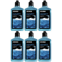 Crewman Ocean Breeze Sea Salt Shower Gel 250ml 6 Pack Mens Body Wash