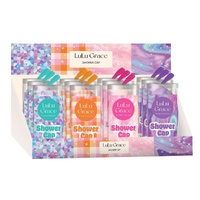 Lulu Grace Candy Pop Shower Cap Assorted Counter Display of 12