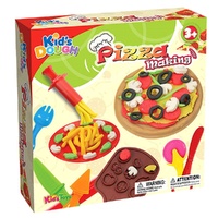 Kid's Dough Pizza Making Play Dough Set Ages 3+