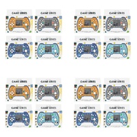 Handheld Brick Game Console 26 Games Assorted Designs - Random Design and Colour Supplied Pack of 4