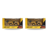 Die-Cast Wheel Loader 1:50 Scale Construction Vehicle Toy Pack of 2