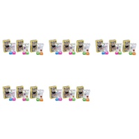 Liquid Motion Timer Double Heart Assorted Designs - Random Design and Colour Supplied Pack of 5
