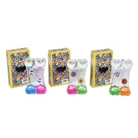 Liquid Motion Timer Double Heart Assorted Designs - Random Design and Colour Supplied