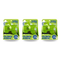 Dinosaur Bubble Gun with Coloured Lights Pack of 3