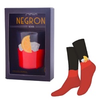 Negroni Socks Novelty Cocktail Design