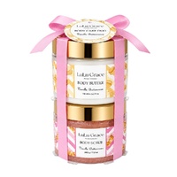 Lulu Grace Vanilla Buttercream Body Scrub 200g & Body Butter 150mL Body Care Duo