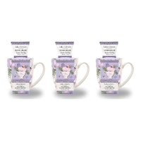 Lulu Grace Lavender Earl Grey Tea-Break Hand Care Set Mug & Hand Cream 100mL Bundle of 3