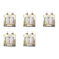 Lulu Grace Sweet Pea & Pear Hand Wash 300mL & Hand Lotion 300mL Hand Care Set Bundle of 5