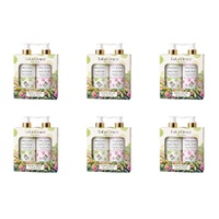 Lulu Grace Sweet Pea & Pear Hand Wash 300mL & Hand Lotion 300mL Hand Care Set Bundle of 6