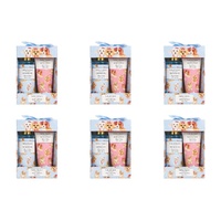 Lulu Grace Lily & Cotton Shower Gel 250mL & Body Lotion 150mL Body Care Duo Bundle of 6