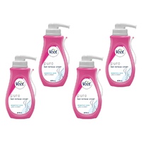 Veet Hair Removal Cream Sensitive Skin 400mL Pack of 4