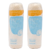 Primacrepe Elastic Crepe Bandage White 15cm x 1.6m Pack of 2