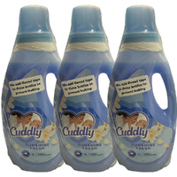 Cuddly Sunshine Fresh Fabric Conditioner 3 Pack 1L Laundry Softener
